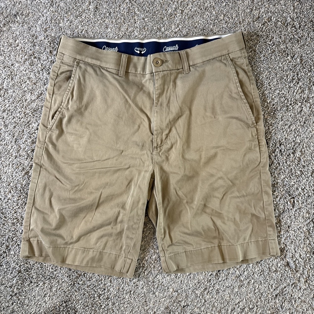 Roundtree & Yorke Men's Chino Stretch Classic Fit Inseam 8.5" Size 32